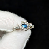 Size 5.5 London Blue Topaz Ring