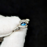 Size 5.5 London Blue Topaz Ring