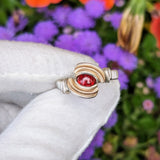 Size 7 Garnet Ring