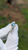 Size 8.5 Labradorite Ring