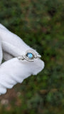 Size 8.5 Labradorite Ring