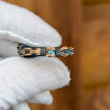 Size 9.5 Labradorite Multistone Ring