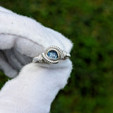 Size 6 London Blue Topaz Ring