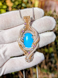 Kingman Turquoise Pendant