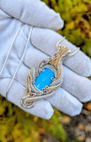 Kingman Turquoise Pendant