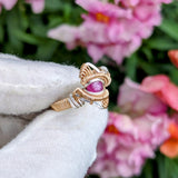 Size 8 Ruby Ring