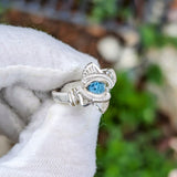 Size 7 London Blue Topaz Ring