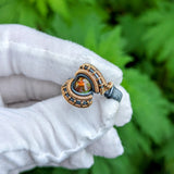 Size 7 ¼ Fire Agate Ring