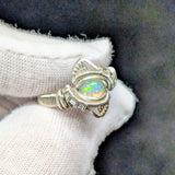 Size 7.5 Ethiopian Opal Ring