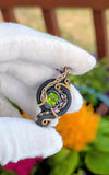 Peridot and Amethyst Pendant
