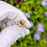 Size 9 Garnet Ring