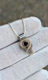 Black Spinel Pendant