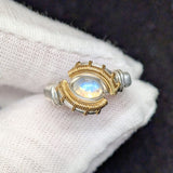 Size 5.5 Rainbow Moonstone Ring