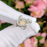 Size 7.5 Ethiopian Opal Ring