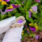Size 8.5 Amethyst Ring