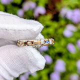 Size 9.5 Labradorite and Kyanite Ring