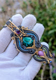 Caspian - Crystal Clarity Creations Collaboration Pendant
