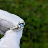 Size 6 London Blue Topaz Ring