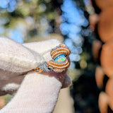 Size 7 ¾ Ethiopian Opal Ring