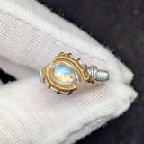 Size 5.5 Rainbow Moonstone Ring