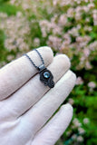 Swiss Blue Topaz Pendant