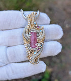 Pink Tourmaline Pendant