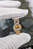 Apollo 1 - Citrine and Amethyst