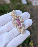 Pink Tourmaline Pendant