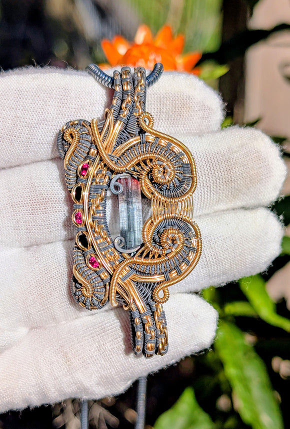 Brazilian Tourmaline Pendant