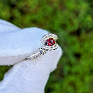 Size 8.5 Garnet Ring