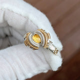 Size 9.5 Citrine Ring