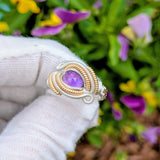 Size 8.5 Amethyst Ring