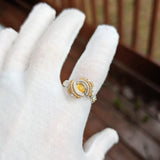 Size 9.5 Citrine Ring