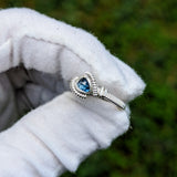 Size 6 London Blue Topaz Ring