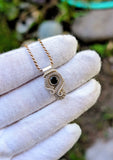 Black Spinel Pendant