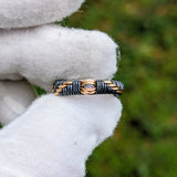 Size 6 Ethiopian Opal Multistone Ring