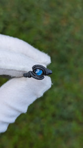 Size 5.5 Labradorite Ring