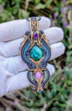 Caspian - Crystal Clarity Creations Collaboration Pendant