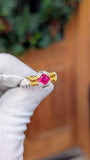 Size 7.5 Ruby Ring