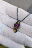 Rhodolite Garnet: Singularity Series Pendant