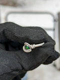 Size 6.5 Black Ethiopian Opal Ring