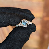 Size 6.5 London Blue Topaz Ring