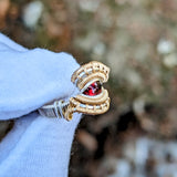 Size 7 1/4 Garnet Ring