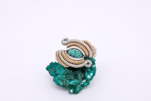 Size 7 Tibetan Turquoise Ring