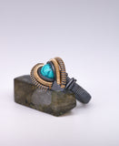 Size 8.75 Turquoise Ring