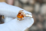 Size 5.5 Amber Ring