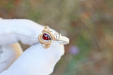 Size 5.25 Garnet Ring