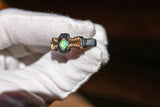 Size 9 Ethiopian Opal Ring