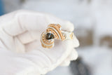 Size 9 Pietersite and Tigers Eye Ring