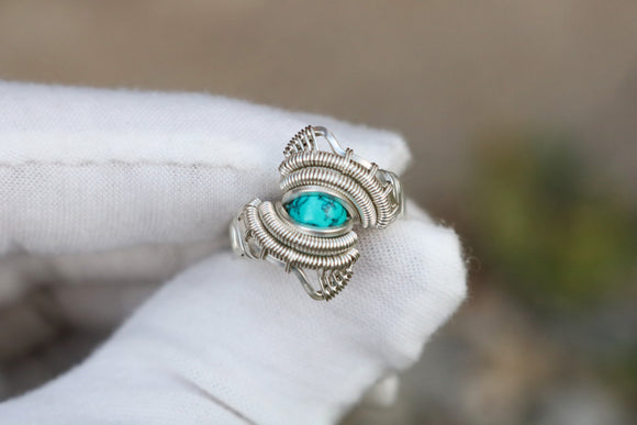 Size 6 Turquoise Ring